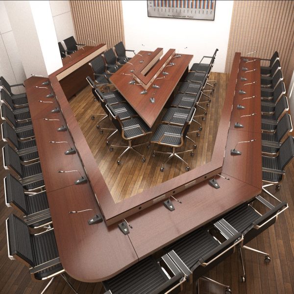 triangular conference room design