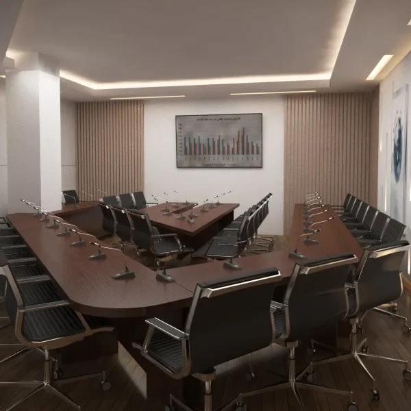 triangular conference room design