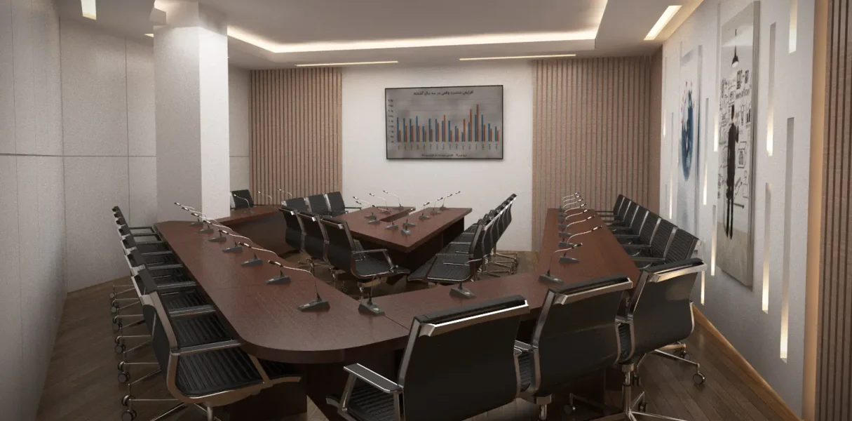 triangular conference room design