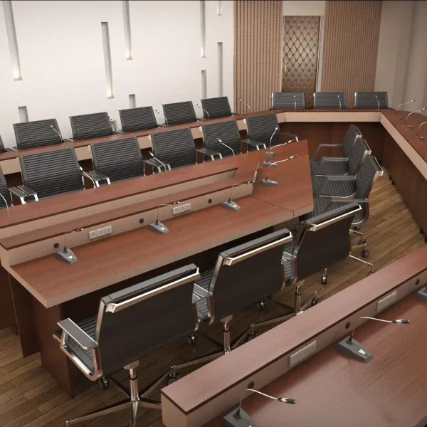 triangular conference room design